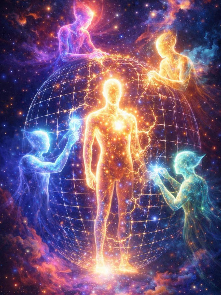suaVe_teRNuRa's tweet photo. "LA  ENERGÍA JAMÁS SE EQUIVOCA".

Nadie falta, nadie sobra. Cada Ser que  cruza en tu camino trae consigo un mensaje, una enseñanza, un aprendizaje...

Cada Ser que se va de tu vida, cumplió su ciclo, y es perfecto tal y como es.

Agradece por lo que es, por lo que fue, por lo que será, por lo que viene, por lo que se va.

Todo es perfecto. Aceptar te permite fluir,  libera a los otros y lo más importante, te hace absolutamente libre. 

¡Fluye, suelta, crece... y sigue caminando!

Queda tanto camino por recorrer, no importa si ese camino consta de unos días,  unos años, una vida o muchas más.

¡Vamos!  te veo en el camino o te espero más allá, ¡qué más da!  

"El alma no se equivoca, será en esta; o en la que vendrá". 

Seguimos caminando, sin ayer, sin mañana. 

Dejando huella, abriendo el alma, sintiendo, viviendo, con risa, con llanto, pero con corazón. 

Y en cada latido decir... ¡Gracias!

Todos Somos Uno"

Créditos al autor.