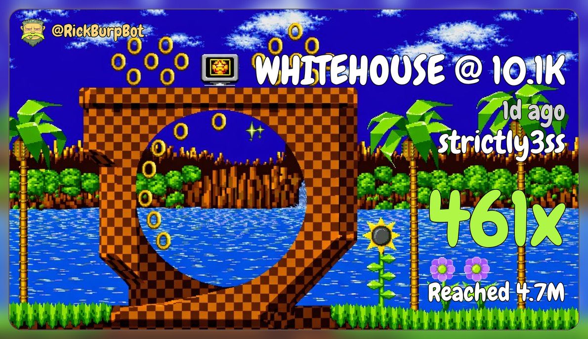 Update on $WHITEHOUSE

461x now for this absolutely undeniable heater shared by <a href="/strictly3s/">strictly.3ss</a> 

<a href="/WhiteHouse/">The White House</a> just fed fully the trenches

7oXNE1dbpHUp6dn1JF8pRgCtzfCy4P2FuBneWjZHpump