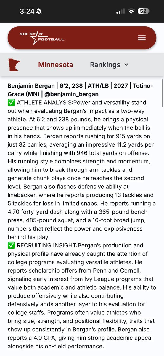 Benjamin - Bergan tweet media