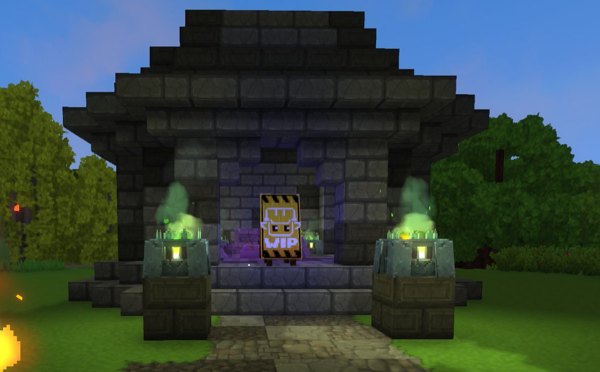 Why am I obsessed w/ the WIP signs in Hytale?