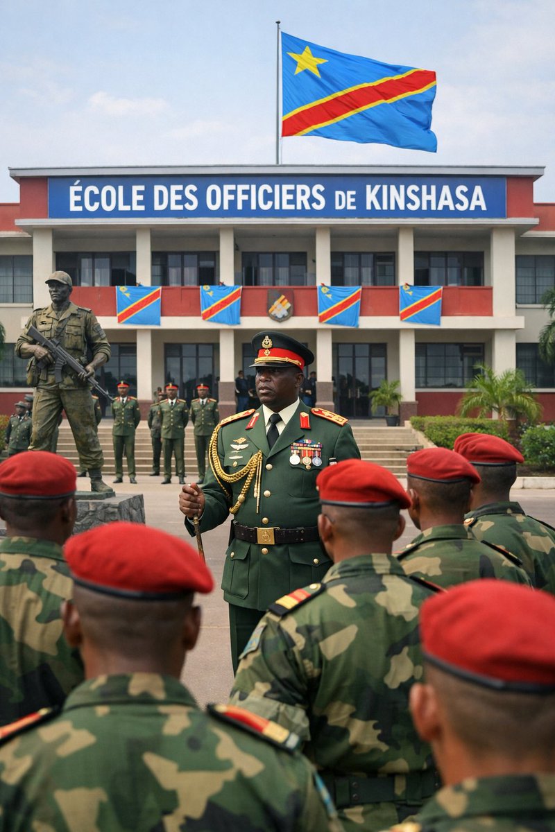 RusselNash1986's tweet photo. Kinshasa doit avoir une École des Officiers de haut niveau ! L’EGK forme déjà les futurs stratèges des FARDC : professionnalisation, commandement moderne, réponse aux menaces. Une armée forte = RDC souveraine. 🇨🇩💪 #FARDC #EGK #ProfessionnalisationMilitaire » https://t.co/ybO5425q2H
