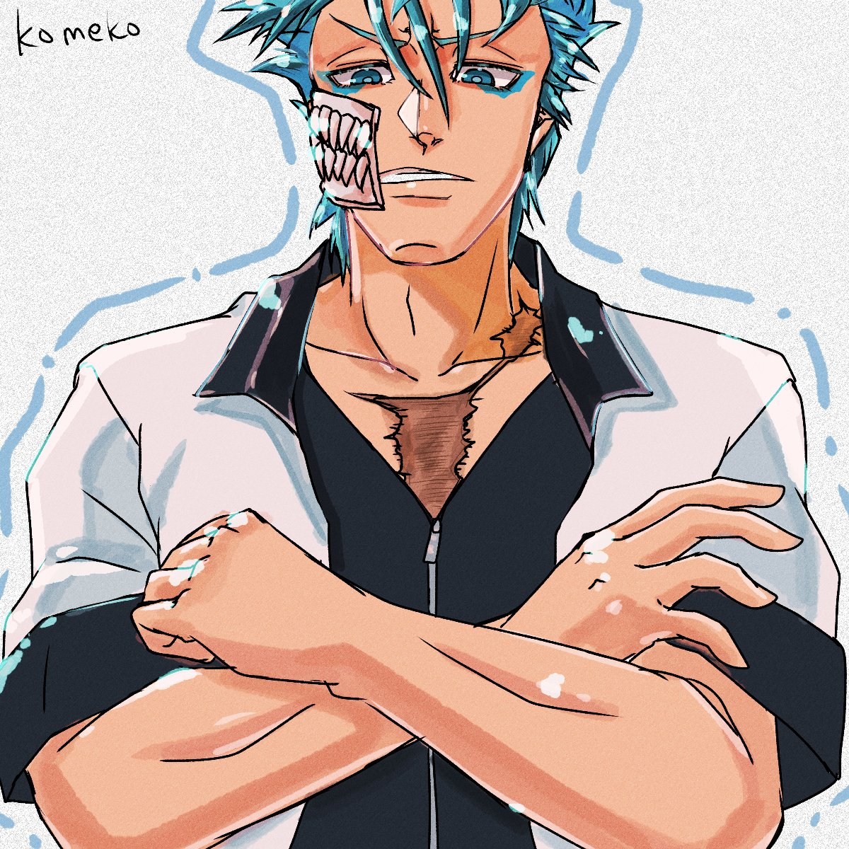 初描きグリムジョー完成💙