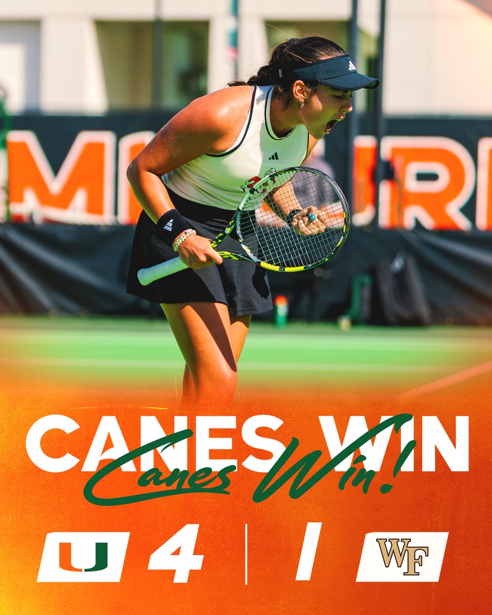 Miami Hurricanes Women’s Tennis tweet media