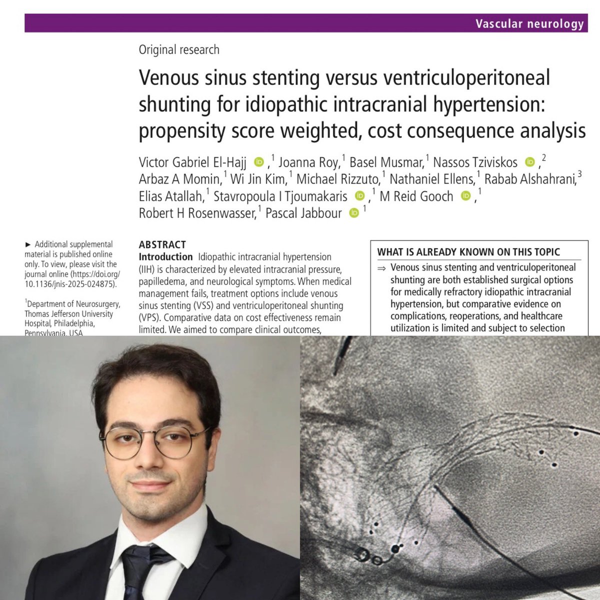 Pascal Jabbour MD, FAANS, FACS, FAHA tweet media