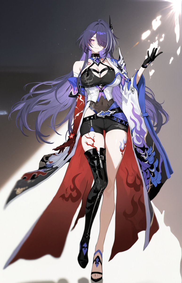JOJO_AIworks's tweet photo. 虚無の影。💜
#黄泉 #崩壊スターレイル
#HonkaiStarRail https://t.co/8zBdSKHCvf