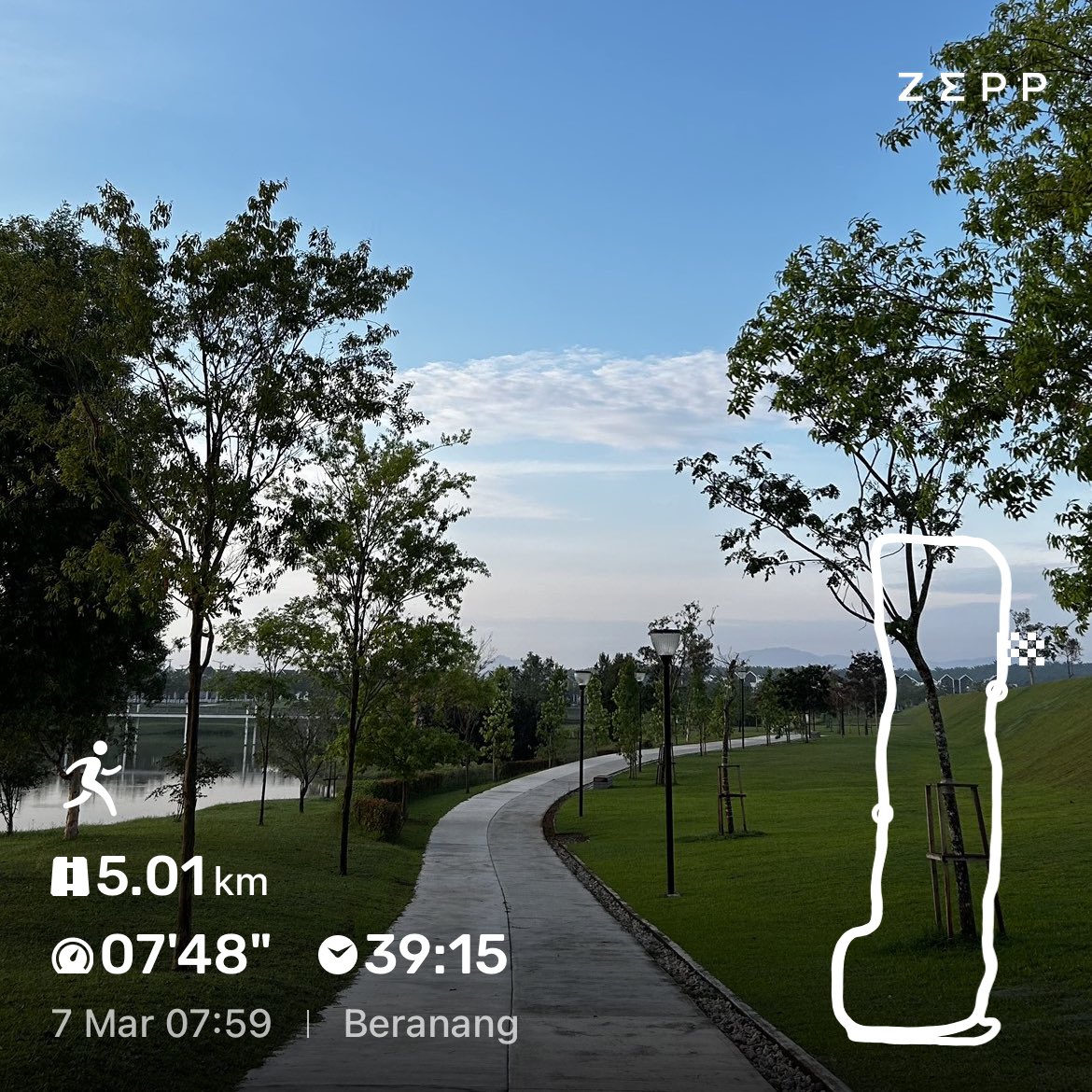 Morning run 🏃🏻‍♀️