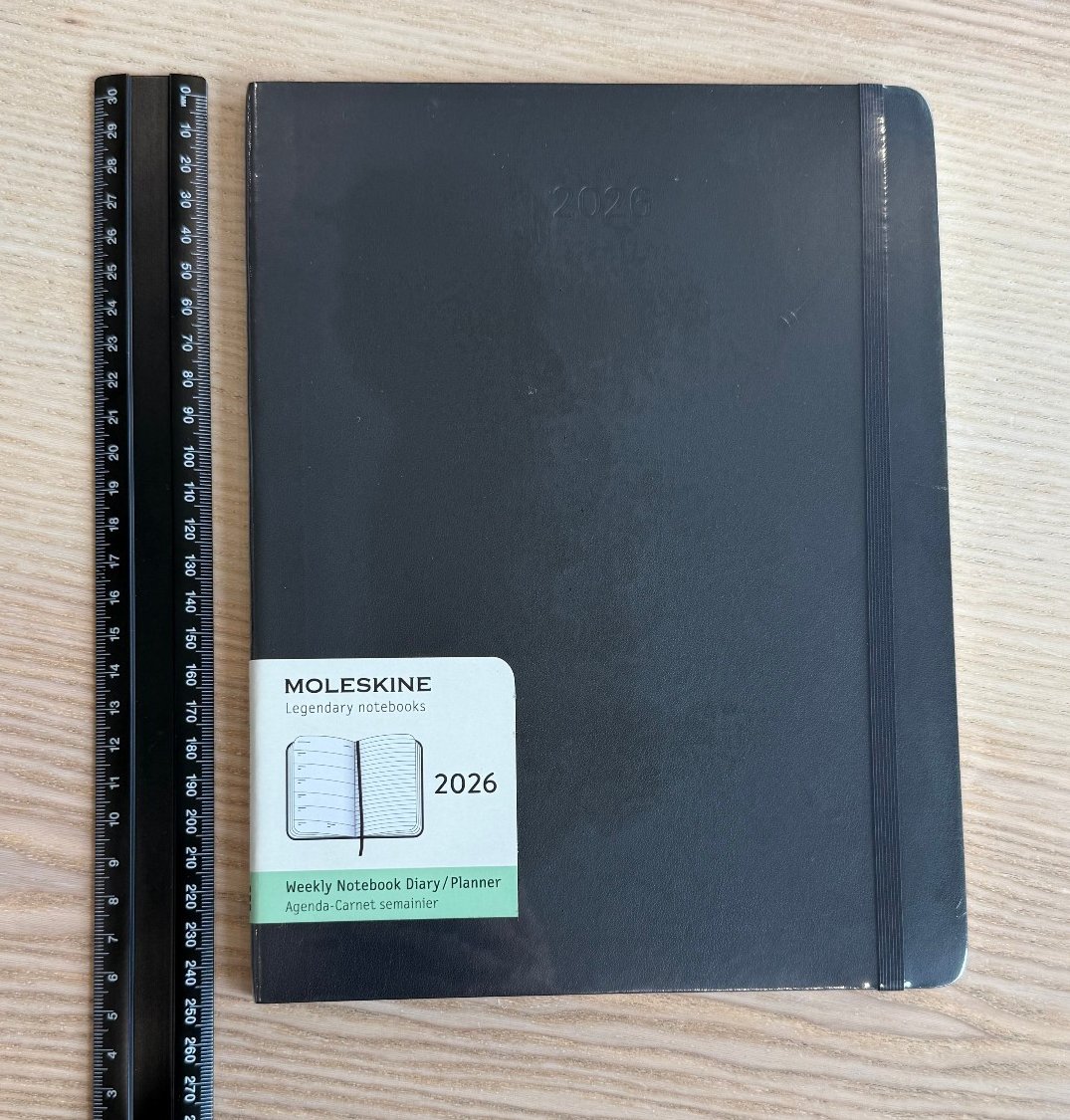 andrei_sarusi's tweet photo. Check out Moleskine 2026 Planner January Start 12-Month Weekly Diary XL Size Soft Cover https://t.co/umJsvD25i0 #eBay via @eBayAU https://t.co/iGSzYPue4s
