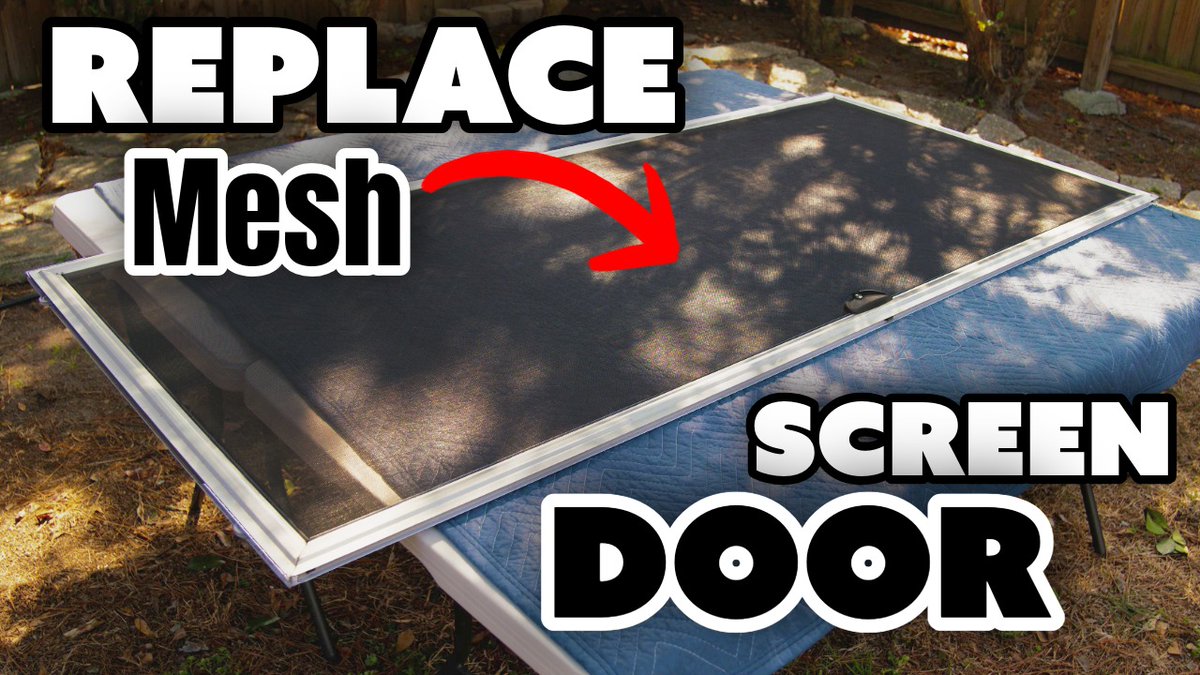 StatUpBox's tweet photo. How  Replace Screen Door Mesh Easy Simple youtube  video https://t.co/pfZYOw3yPF #diy #doityourself #screendoor #replacescreendoormesh #patiodoormesh #slidingdoormeshreplacement #repairscreendoor #repairmeshscreendoor #fixscreendoor #fixmeshscreendoor #fixscreendoormesh #Youtube https://t.co/hrdVRi8FrM