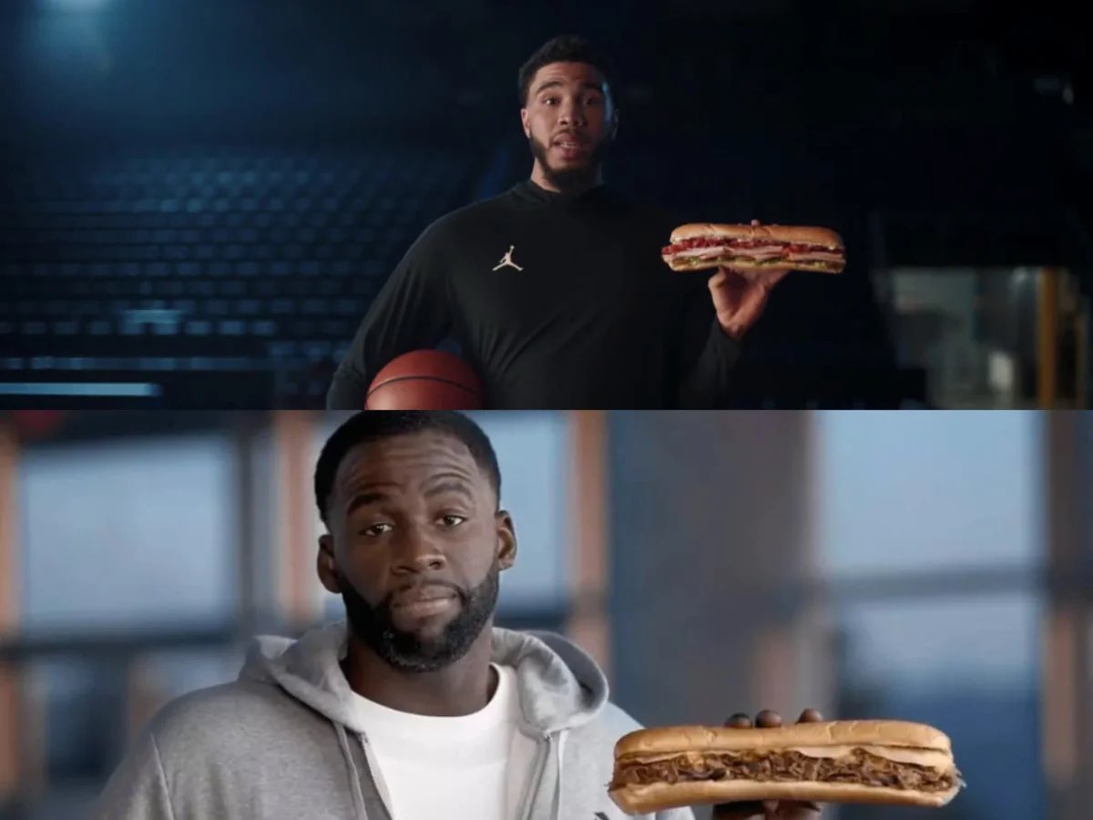 ledraymondgreen's tweet photo. @theLeCR7 @ShamsCharania HIS SUB IS ASS TOO https://t.co/9vmg9hSo5z