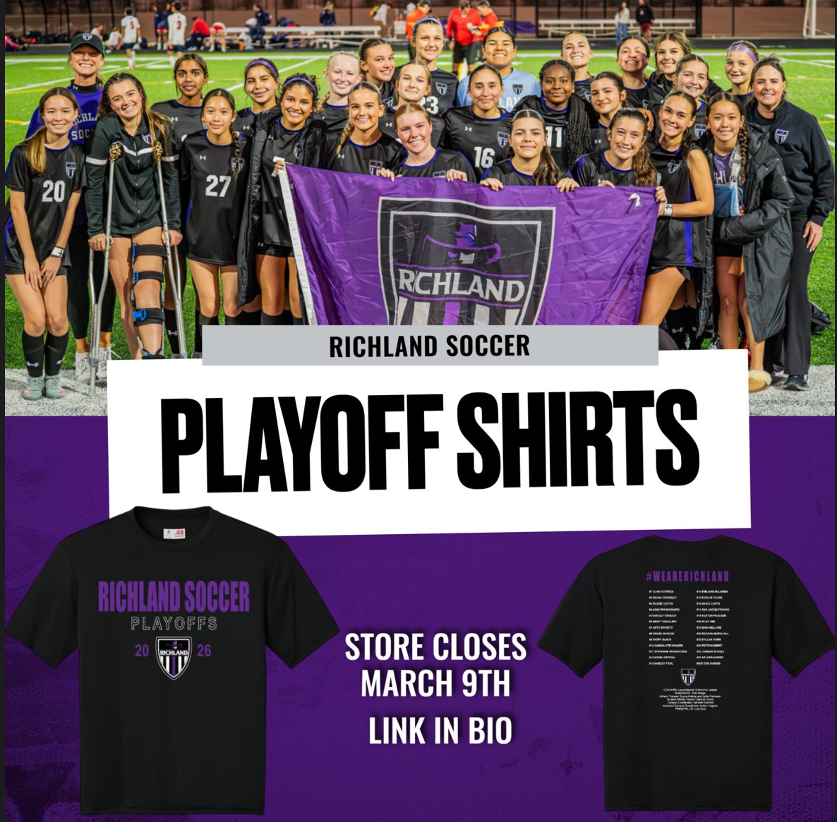 Richland Girls Soccer tweet media