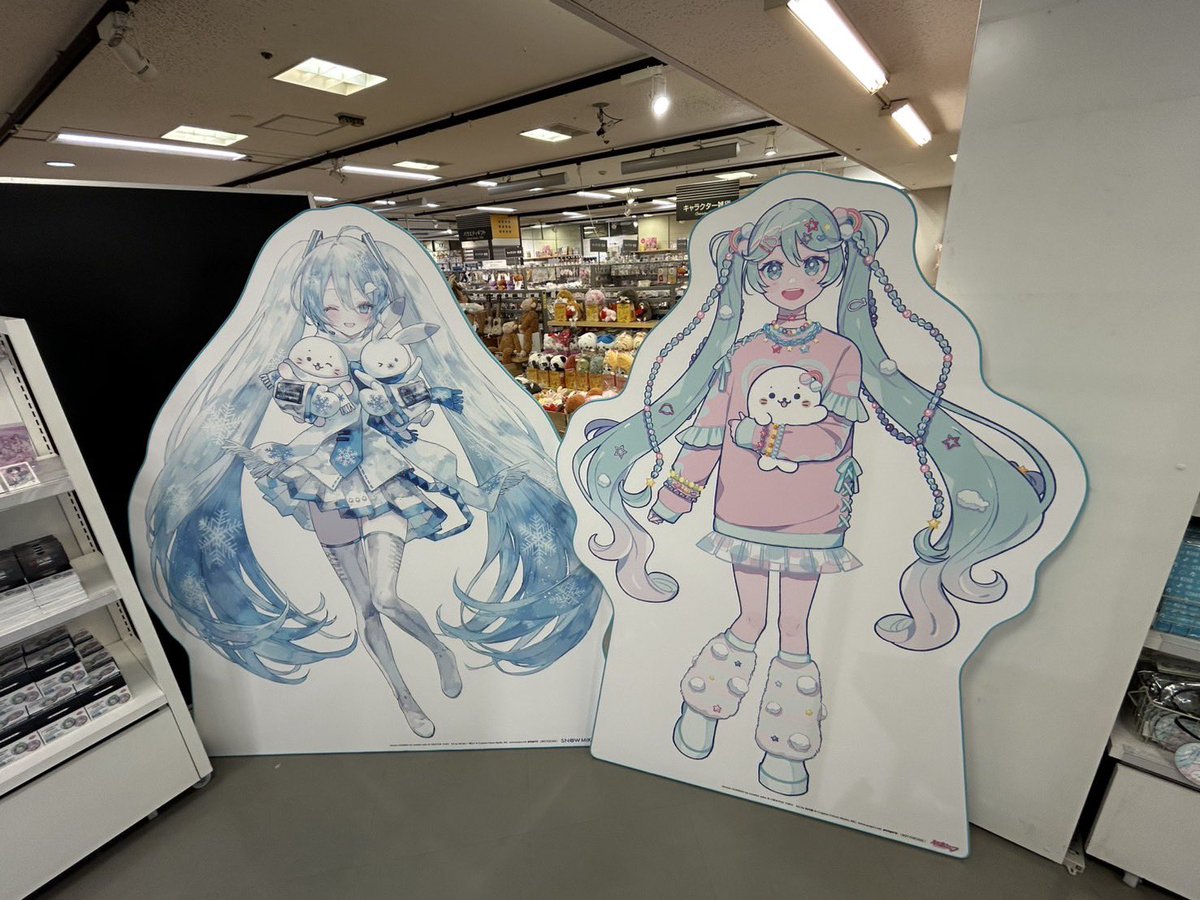🎵しろたん×初音ミクPOP UP SHOP 第2弾 @池袋ロフト🎶 池袋会場でのPOP