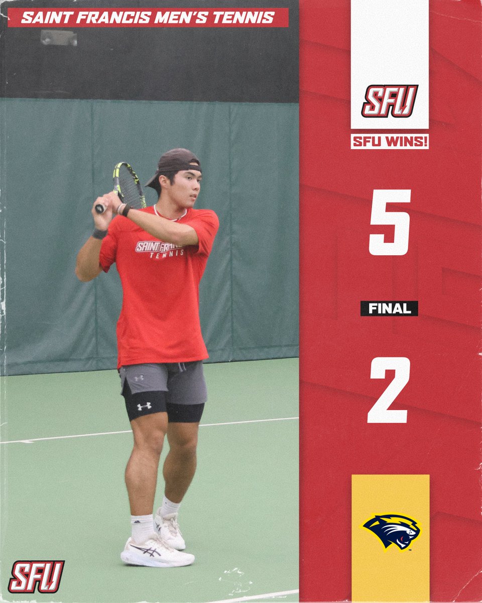 Saint Francis Tennis tweet media
