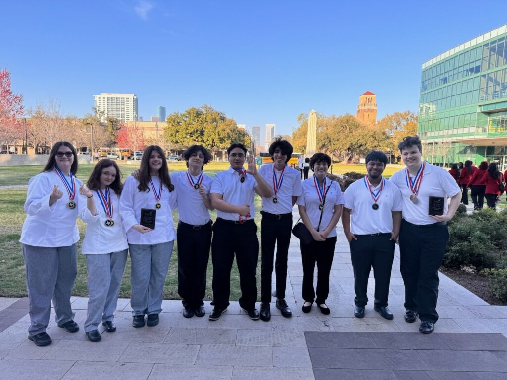 GCSkillsUSACul's tweet photo. Dedication produces greatness!!! We are going to State! We have 9 members that between them have 8 silver medals and 4 gold medals! We are beyond excited and can't wait to showcase our skills in Corpus!!! https://t.co/4ihbqKiZDE