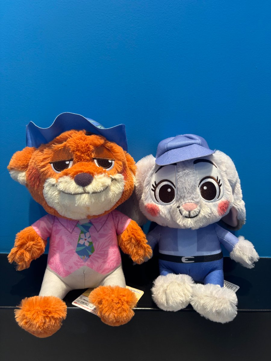🦊新景品🐰 ✨FukuFuku BIGぬいぐるみ✨ ニックとジュディのかわいい