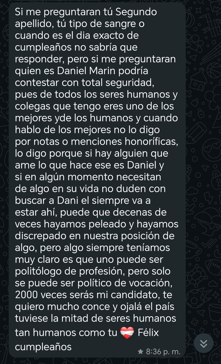 danielm73605044's tweet photo. Sin saberlo ha sido mi base en lo profesional, mi colega favorita🫶 https://t.co/2YU89dmv12