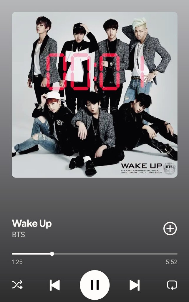 wake up si nadie te ama es pq yo ya me morí