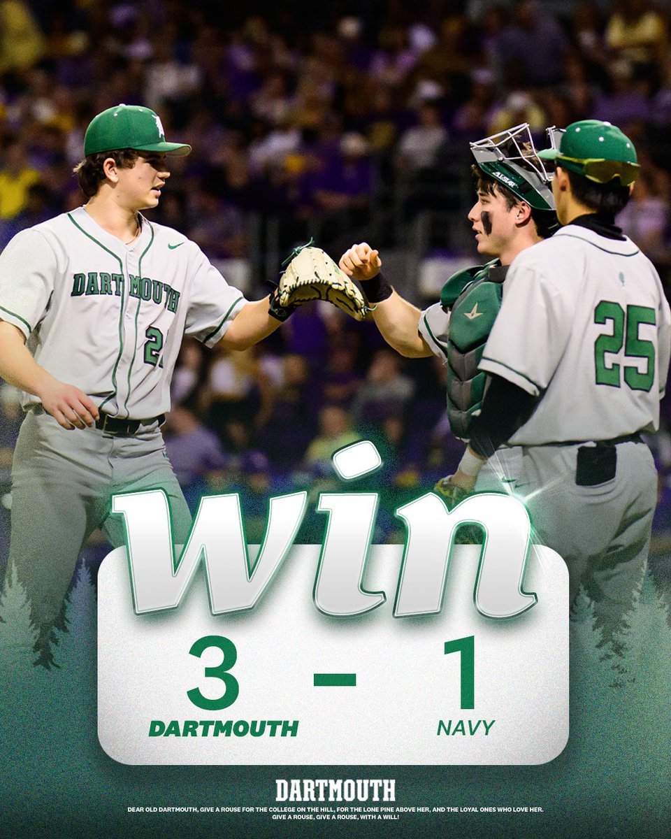 Dartmouth Baseball tweet media