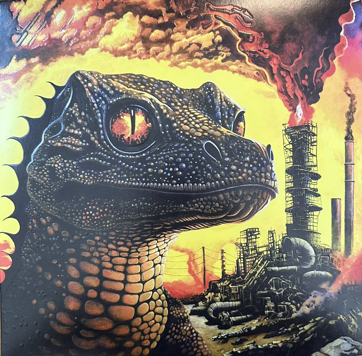 floatingmars's tweet photo. King Gizzard &amp; the Lizard Wizard - PetroDragonic Apocalypse
#NowPIaying #レコード #Vinyl
#KingGizzard #ThrashMetal #ProgressiveMetal https://t.co/v0HrpwnbFW