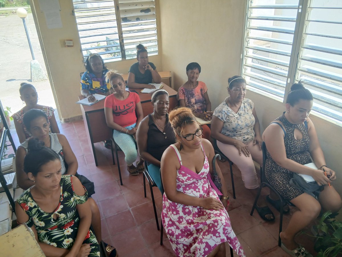 En el día de hoy se realiza el activo de asistencia en nuestra Institución Educativa Seminternado Nito Ortega 
#DGEPalmaSoriano
#CubaMined
#SomosCuba