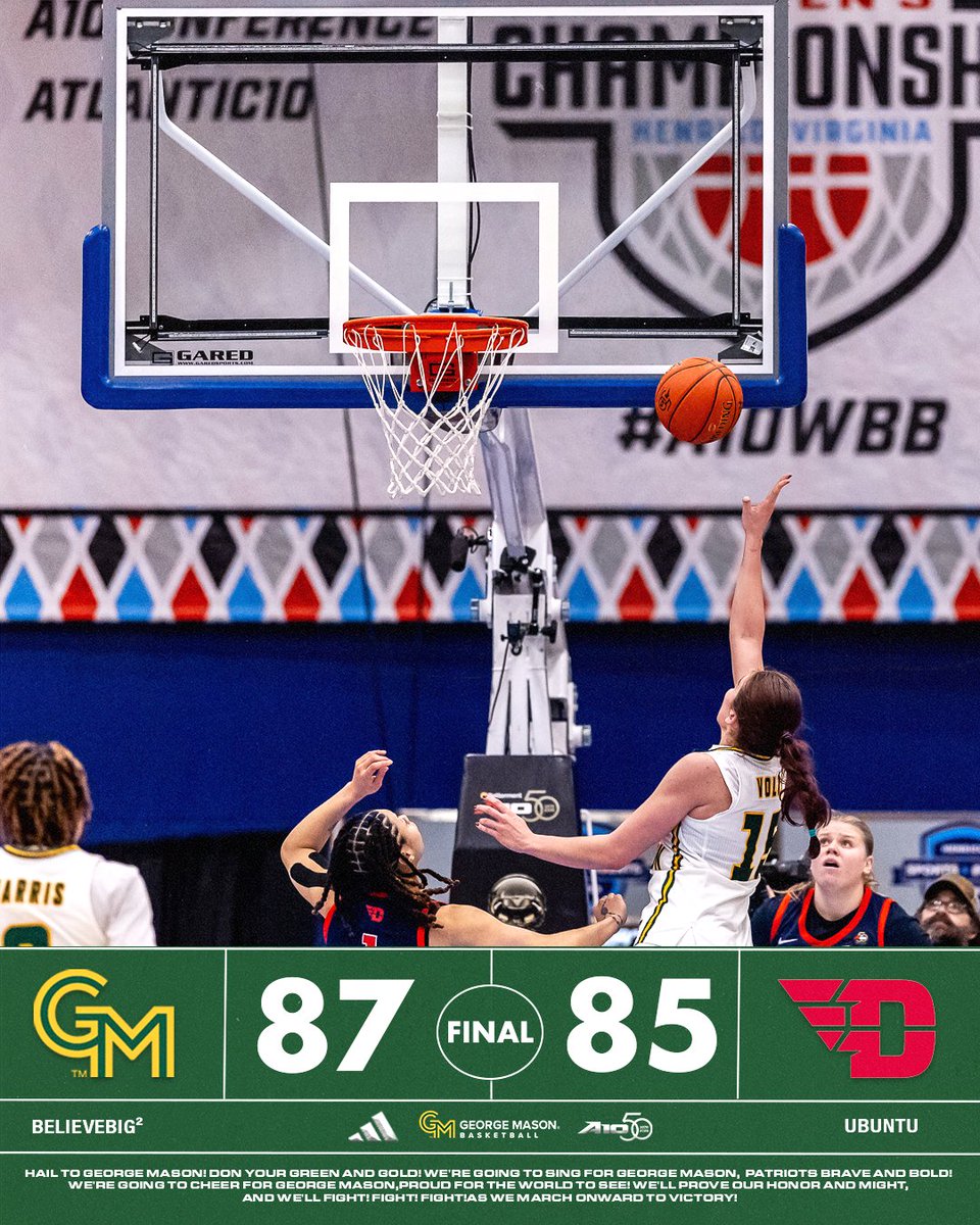 George Mason Women’s Basketball tweet media
