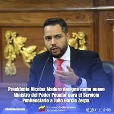 Destituido el director del Rodeo II el cual es otro primo hermano del ministro penitenciario Julio García zerpa quien metió a casi toda su familia a torturar en las cárceles venezolanas. El Julio García hay que removerlo y no dejarlo escapar y preguntarle hasta q confiese sus