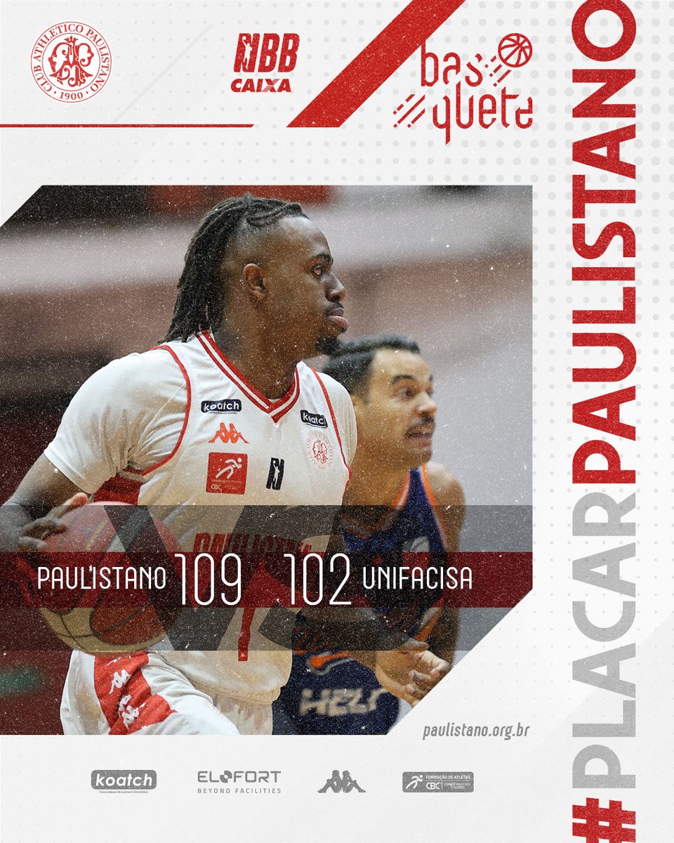 Paulistano Basquete 🏀 tweet media