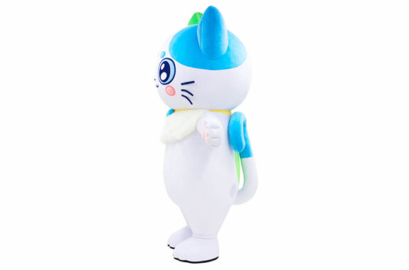 第一三共ヘルスケアさんのマスコットキャラクター「ねこいちさん」が