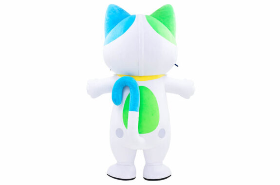 第一三共ヘルスケアさんのマスコットキャラクター「ねこいちさん」が