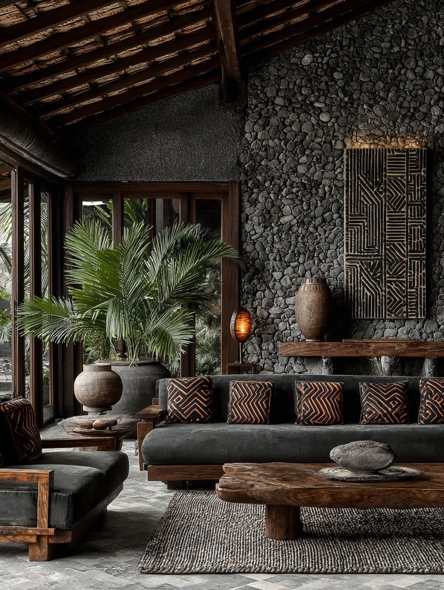 HOUSEPORN___'s tweet photo. Bali interior design 🍃 https://t.co/7XnuXXtui8
