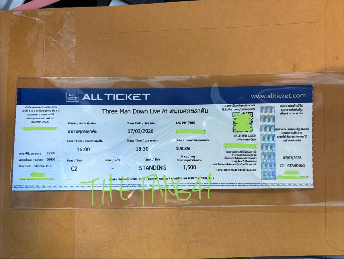 THEFANG41's tweet photo. ปล่อยราคาตามบัตรไม่บวกฮะ นัดรับได้ช่วงบ่ายหรือส่งแมส ถ้ารับหน้างานอาจจะไม่ได้เพราะติดงานช่วงเย็นฮะ สนใจทักคุยได้ค้าบ #threemandownconcert https://t.co/ianU0PxVKQ