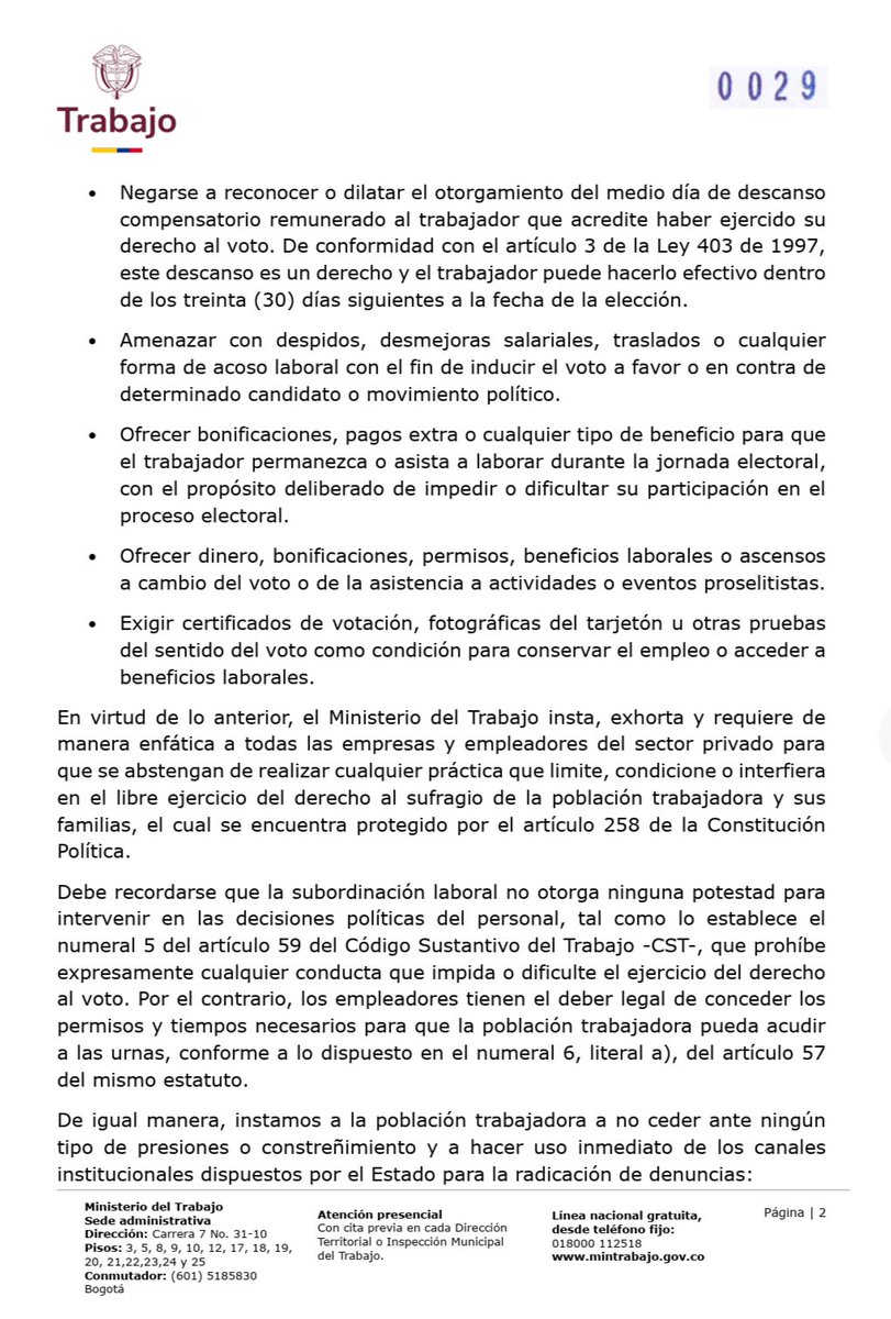 Sandra Milena Muñoz Cañas tweet media
