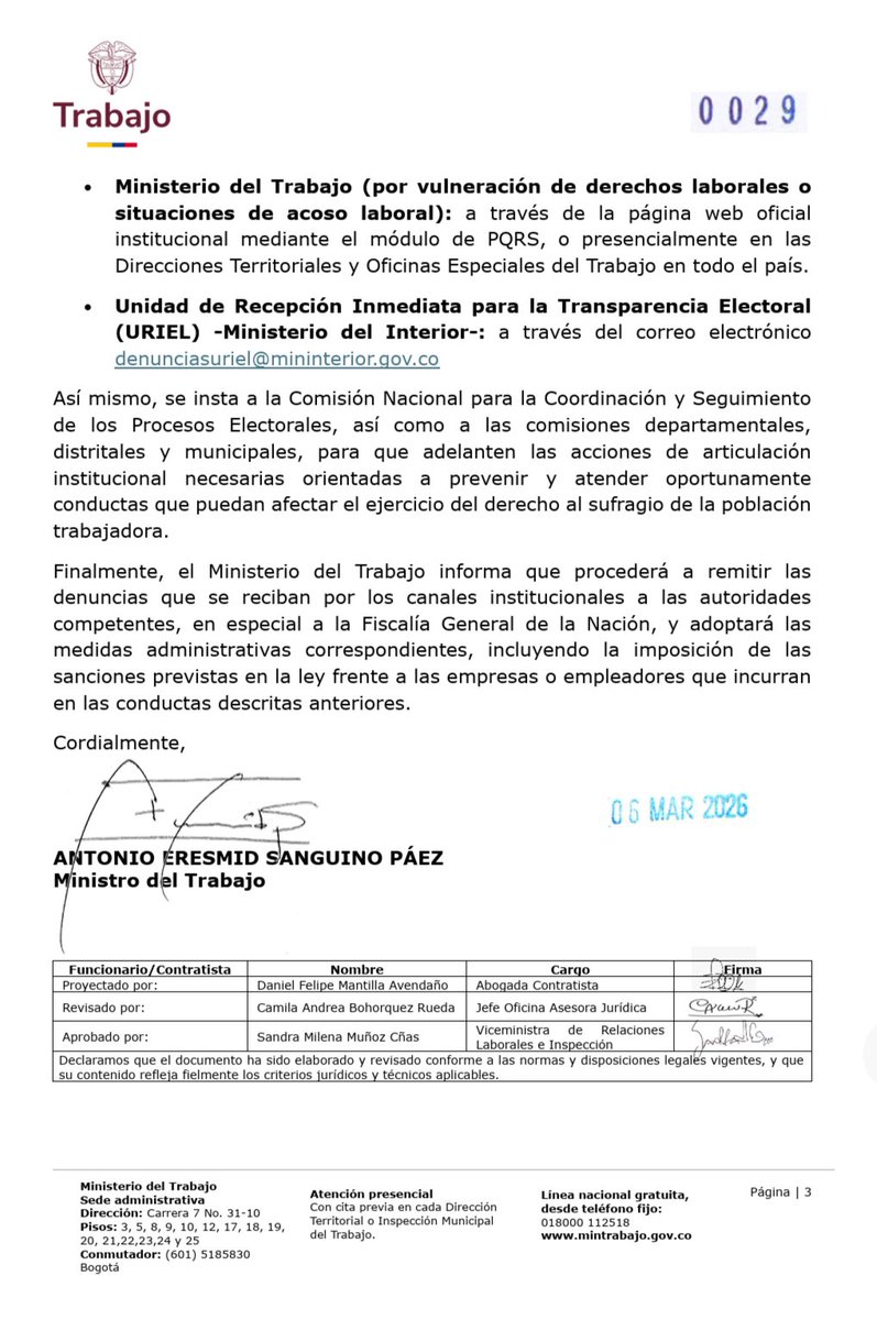 Sandra Milena Muñoz Cañas tweet media