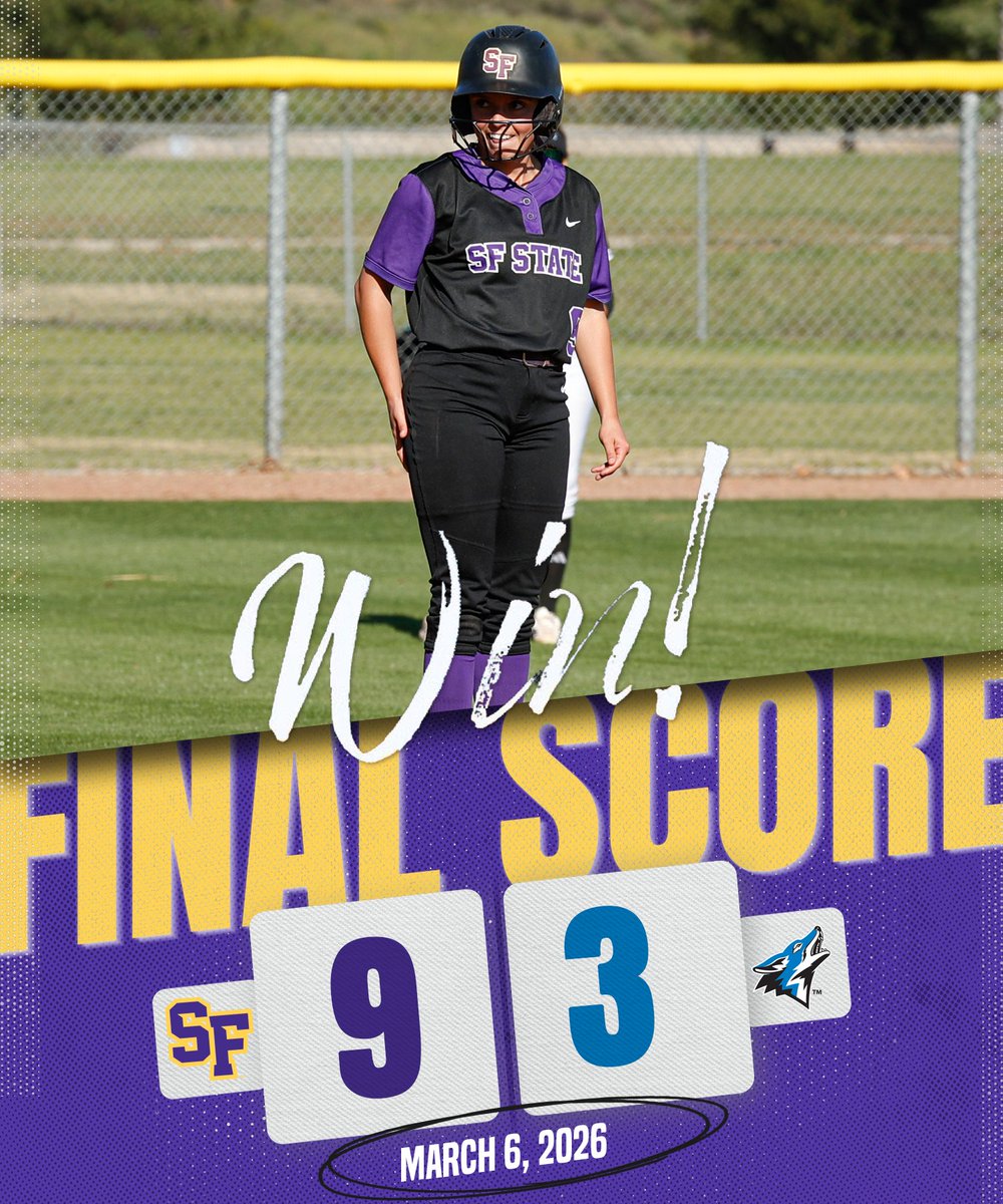 SF State Softball tweet media