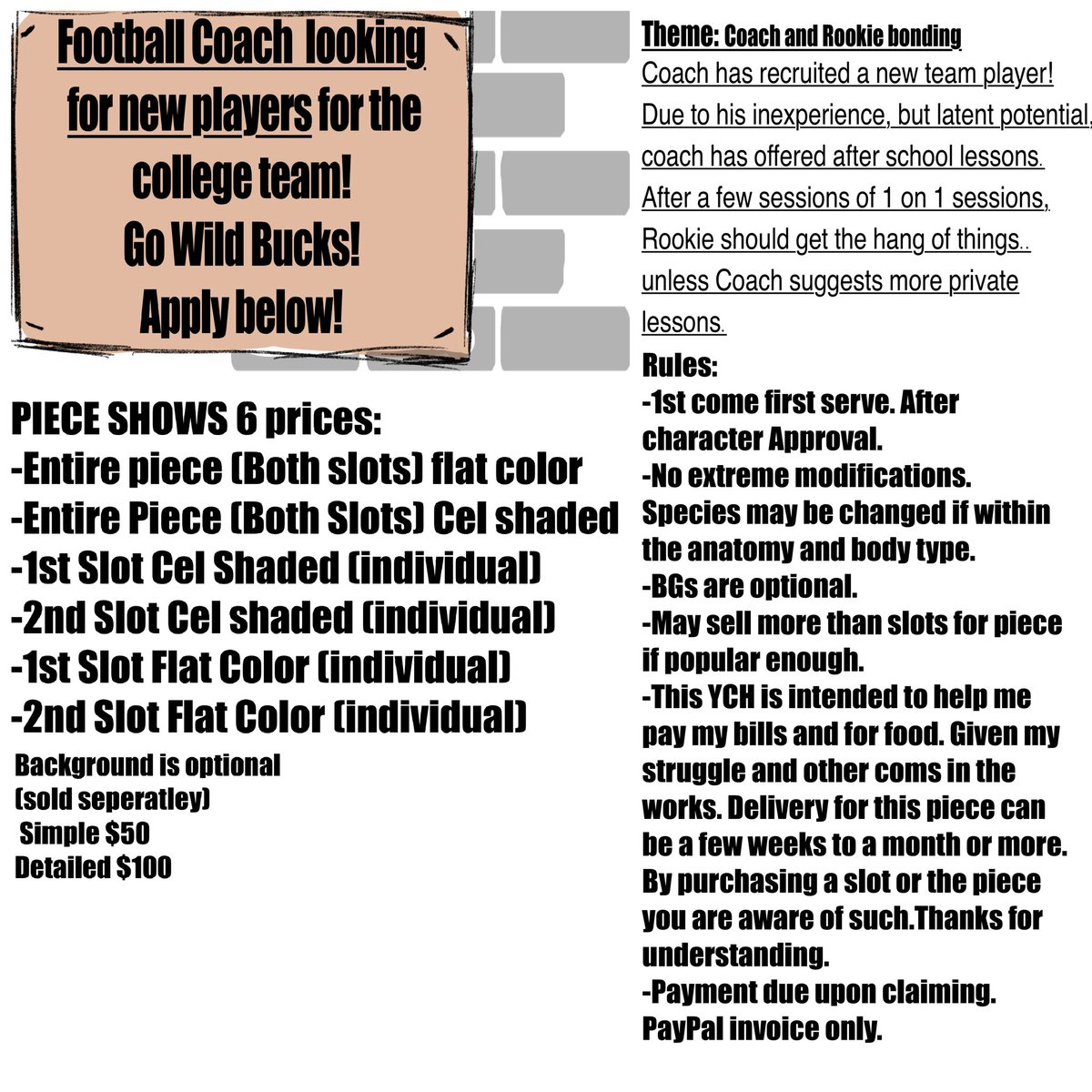 Beast Daddie (YCH OPEN) tweet media