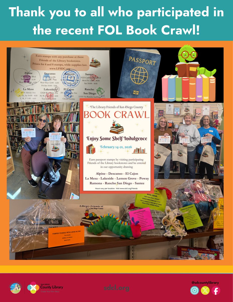 San Diego County Library tweet media