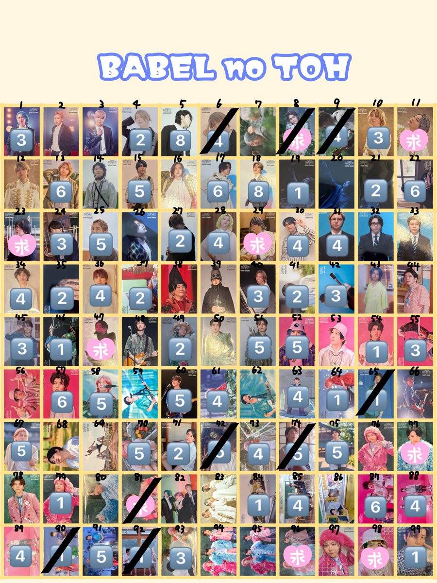 Mrs.GREENAPPLE ミセス フォトカード 交換 バベルの塔 バベル フォトカ