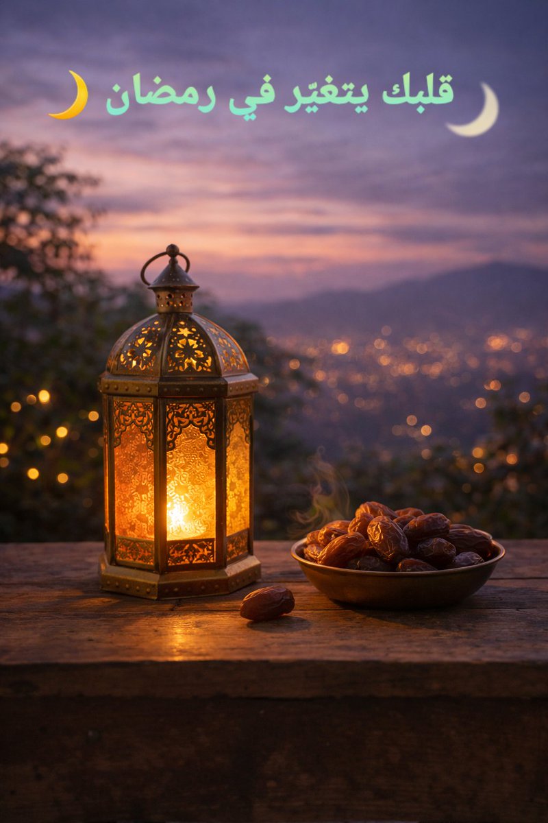 تشعر أن شيئًا في قلبك بدأ يتغير.
رمضان يمنحك فرصة لترتيب روحك من جديد.
• اقتربت من القرآن أكثر.
• هدأ قلبك قليلًا.
• أصبحت كلماتك ألطف.
التغيير الصغير اليوم يصنع فرقًا كبيرًا في حياتك.
شاركنا بصراحة.
هل شعرت بتغيير هذا الأسبوع في رمضان؟ 🤍
#رمضان 
#صباح_الخير_والسعادة
#هدوء