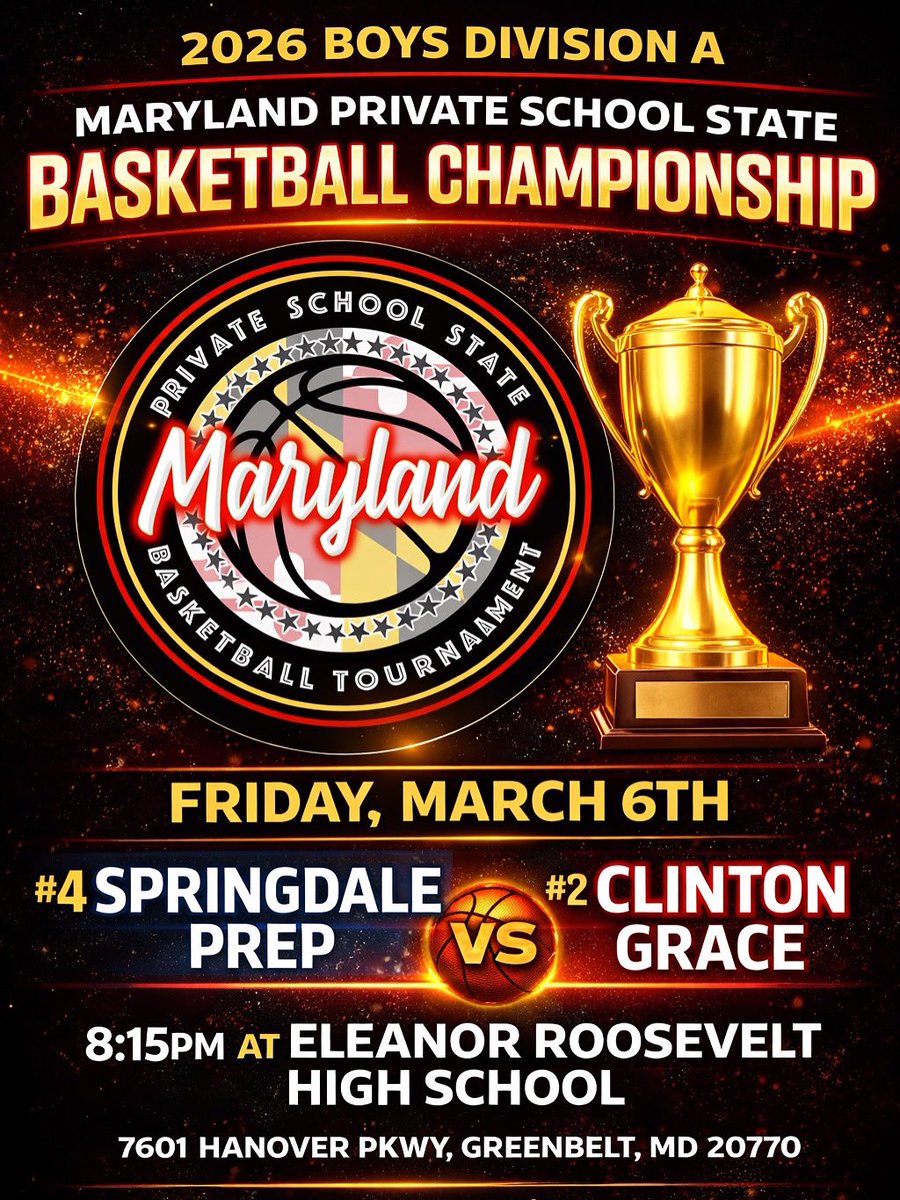 MD Private School State Basketball Tournament tweet media