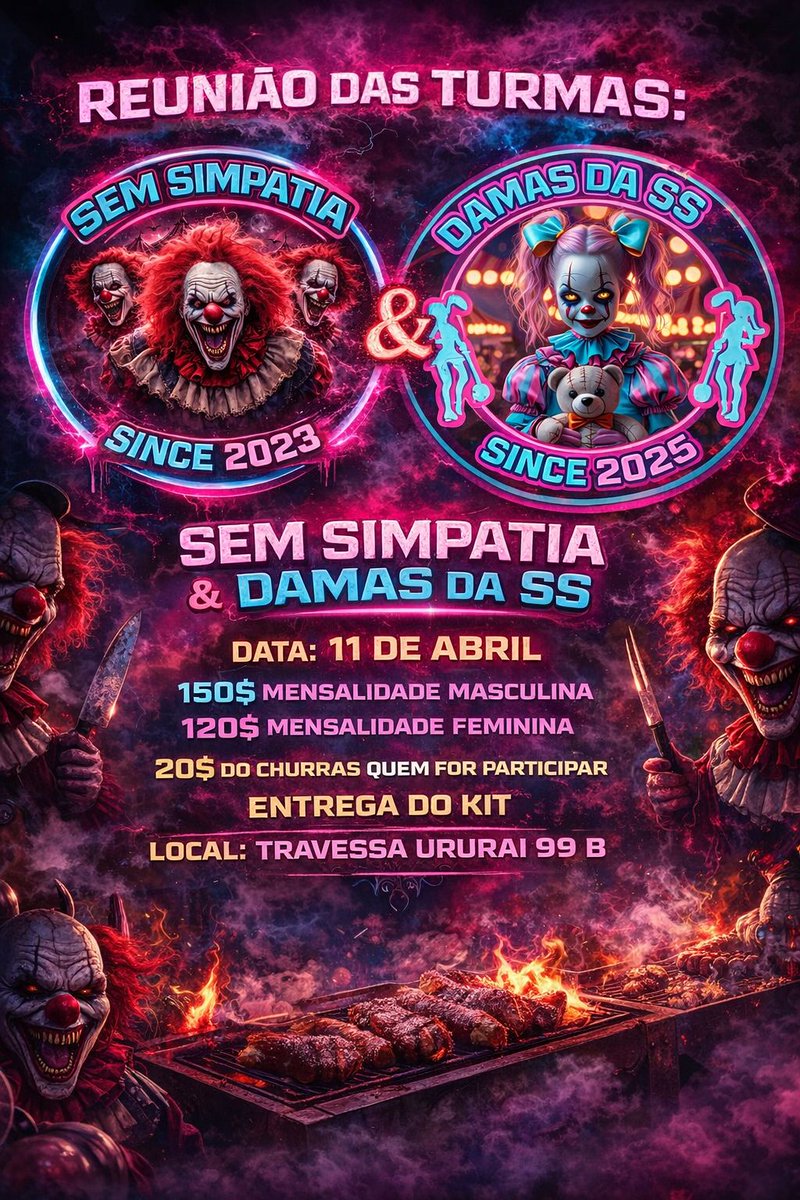 sem_simpatia23's tweet photo. Vamos que vamos rumo a +1 ano de trajetória!!
 Alistamento 🔛 Só chega que vai ser bem recebido. NÃO CONTEM HISTORIAS, FAÇAM PARTE DELA !!!💲💲🥳🥳 
.
.
.
. 
Interessados no kit só entra em contato via DM !! https://t.co/vkwQJStRXa