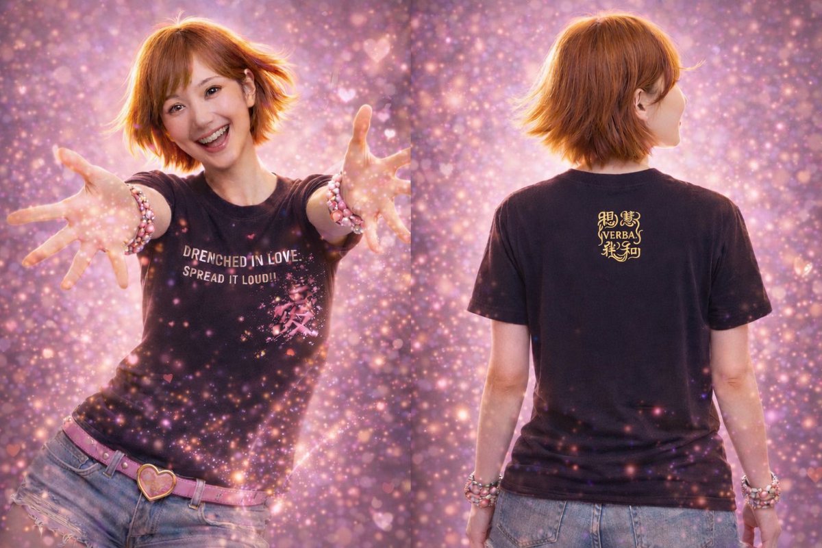 Yamato_Verba's tweet image. DRENCHED IN LOVE.

Not a whisper.
Not a secret.

Love was never meant
to be hidden.

Let it pour.
Let it shine.

Spread it loud.
Spread it far.

A single heart can start a thousand lights.

Wear your words.
Carry the love.

想・慧・絆・和

— VERBA.

#VERBA
#WearYourWords
#Love