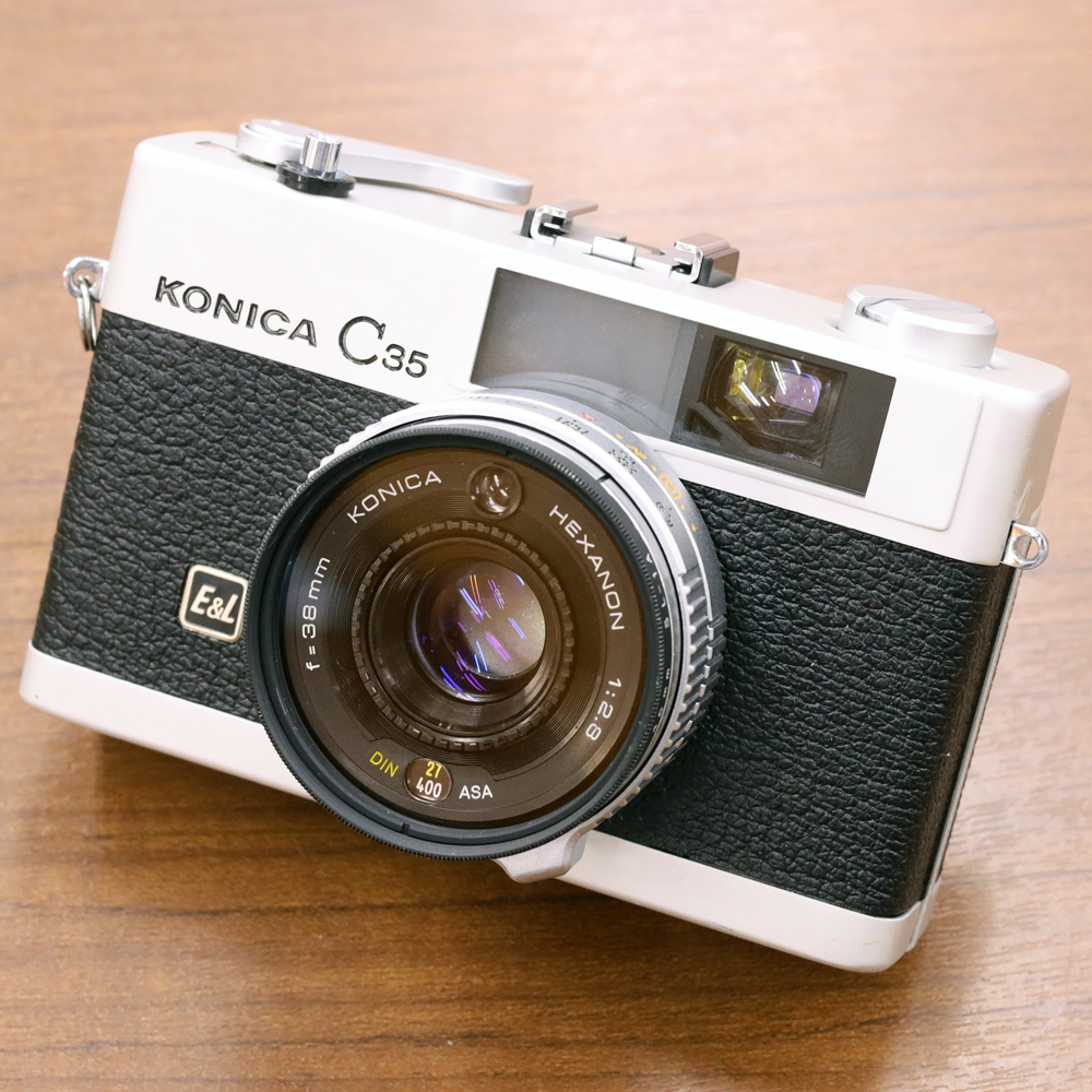 Konica C35 E&L ターコイズブルー【整備済完動品】 Konica C35 E&L ターコイズブルー【整備済完動品】の通販はau PAY