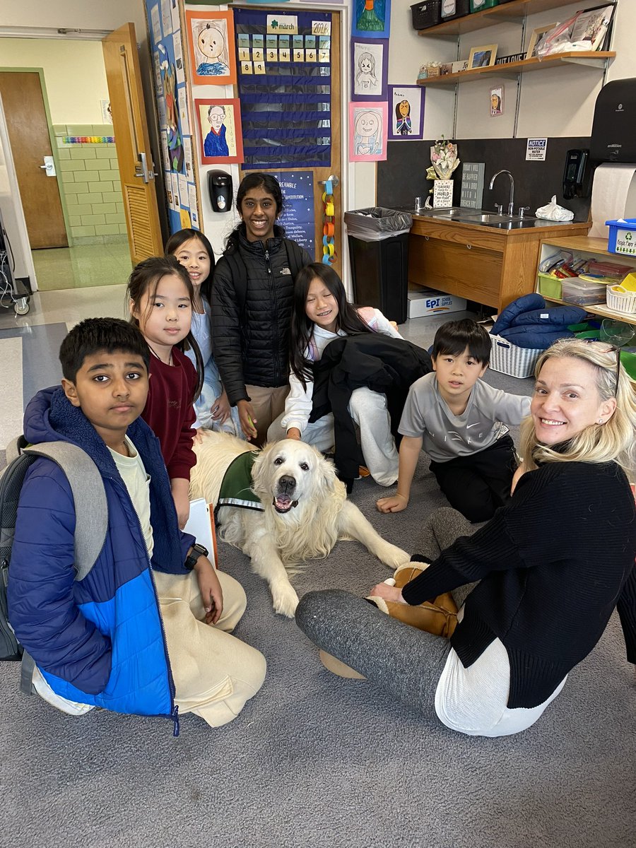 The snow kept this boy away for a few weeks, but he’s back!  Moby days are the best days. <a href="/A_RiveraNY/">Dr. Alejandro Rivera</a>  <a href="/PTAJackson/">George A Jackson PTA</a>