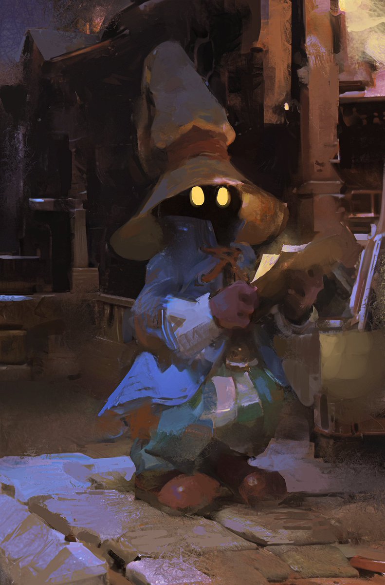 Fan art | Final Fantasy IX - Vivi Ornitier

Artist: <a href="/_Yuming_Li/">Yuming Li</a>