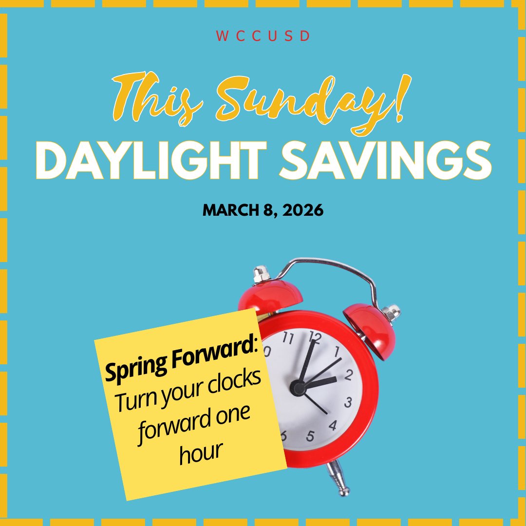 West Contra Costa Unified School District tweet media