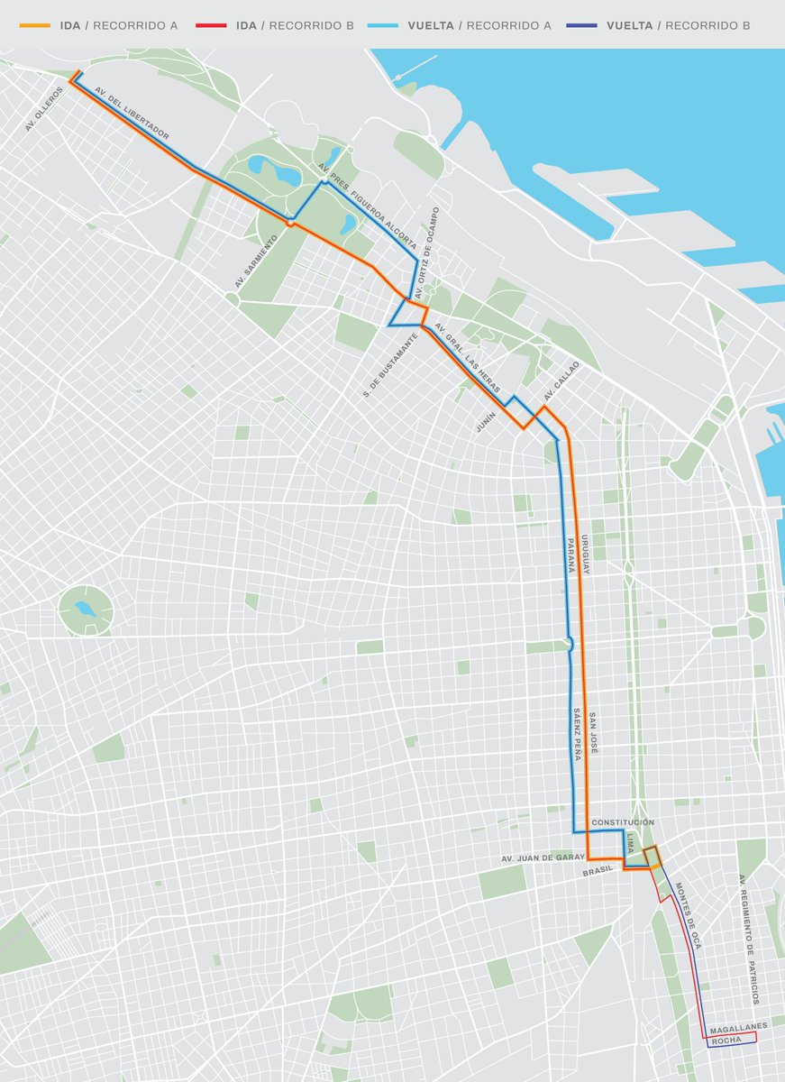 CiudadDeBondis's tweet photo. 📈LA 102 ALARGA SU RECORRIDO

Desde hoy, la #Linea102 llega hasta la Estación Lisandro De La Torre del #TrenMitre, abandonando la histórica cabecera del Planetario. Su extensión se hace por la Av. Libertador hasta Olleros.

📸#AportesCDB / GCBA https://t.co/epysrByQsp