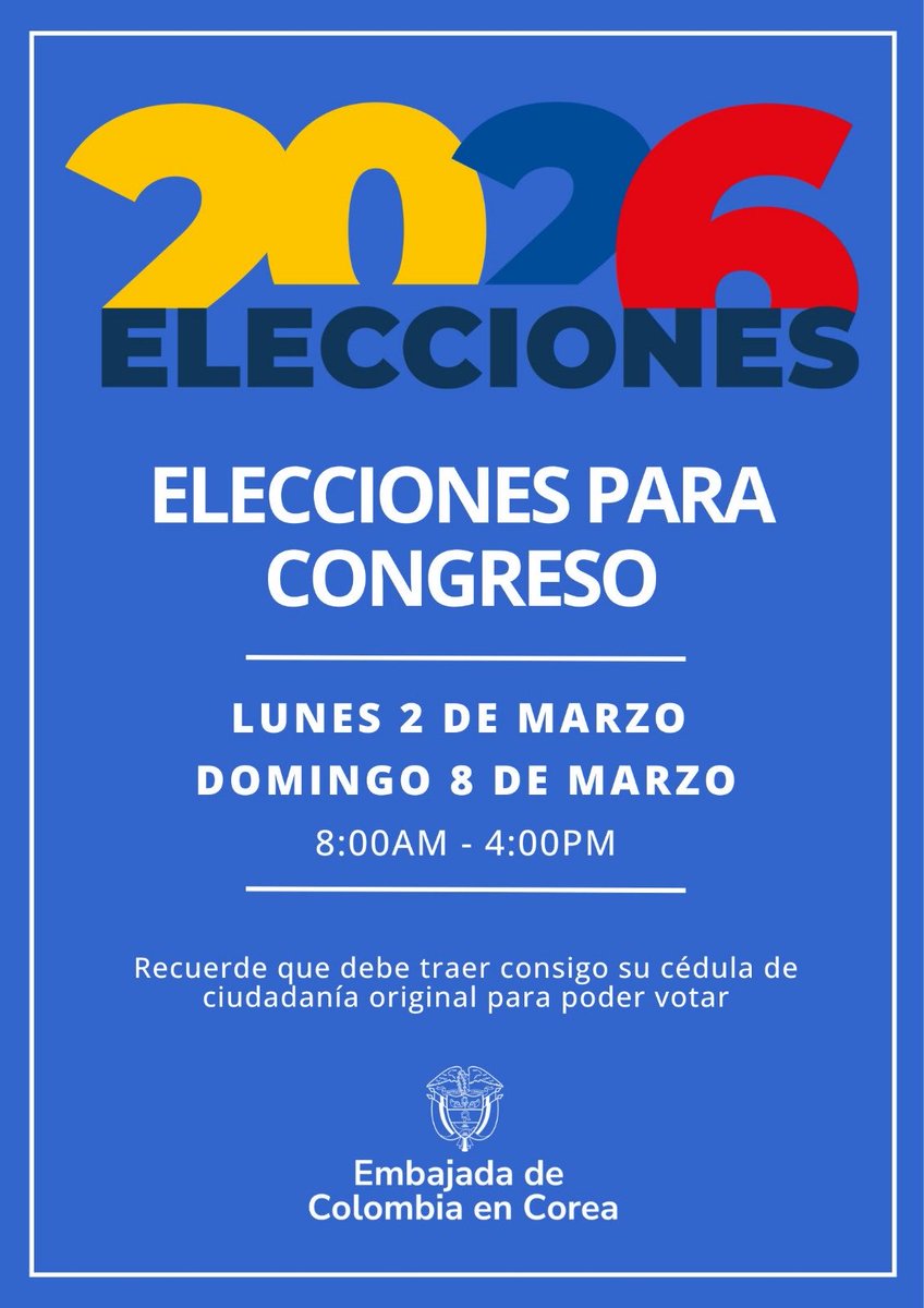 Embajada de Colombia en Corea - 주한 콜롬비아 대사관 tweet media