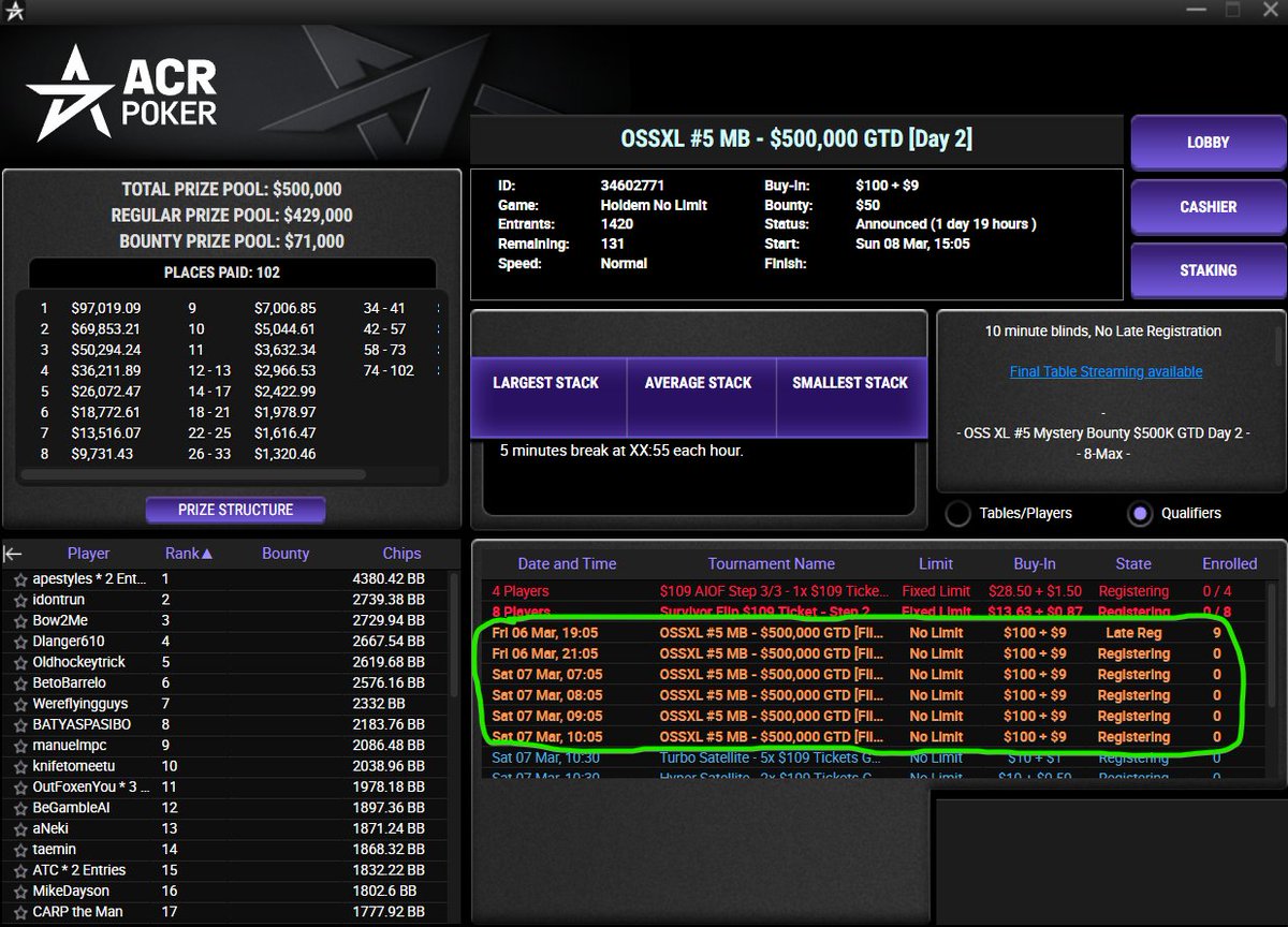 ACR Poker tweet media