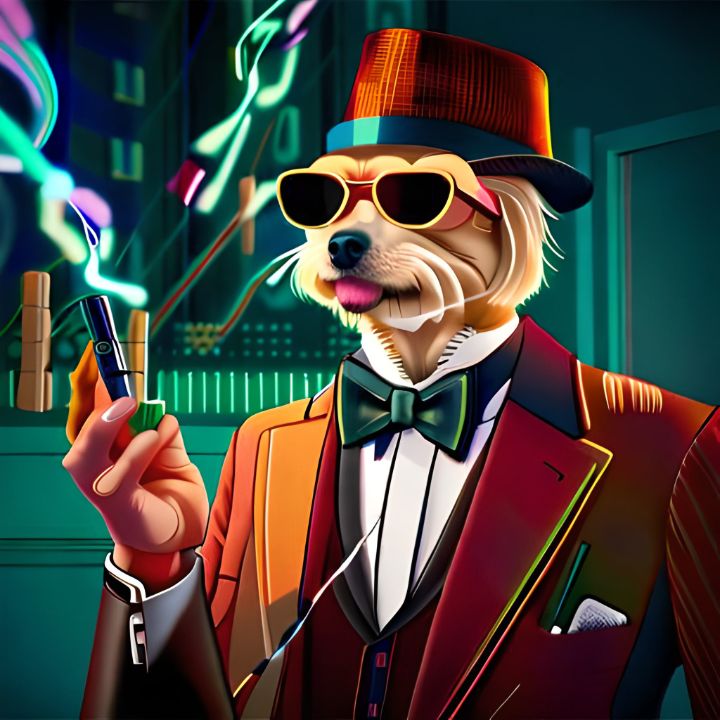 KDizzle1978's tweet photo. Art of the Day! ""Yorkie Swagger"". Buy at: https://t.co/ZT6f9g8iqo https://t.co/yfS733xCcX