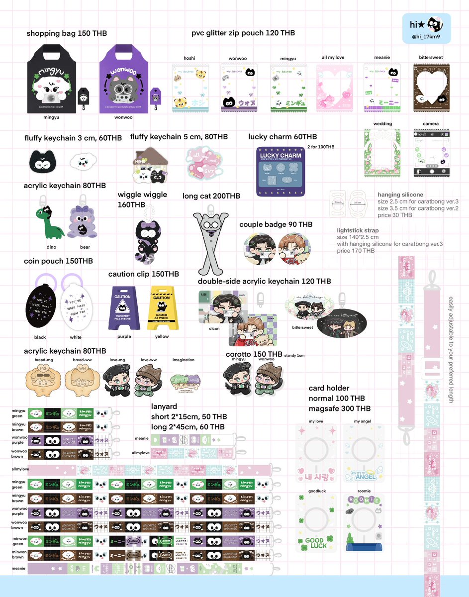 catsunshine_'s tweet photo. ✨️ OPEN HANDCARRY MERCH BY @hi_17km9 ✨️

📆 OPEN UNTIL : 9 MARET 2025
 ✈️ Ready INA : 24 MARET 2025
‼️ FAST PO ‼️

Price list (harga bersih ina)
💰 120 bath = 72k dp 62k
💰 150 bath = 90k dp 80k
💰 160 bath = 95k dp 85k
💰 170 bath = 102k dp 92k
💰 300 bath = 180k dp 170k https://t.co/DNsA1Xv29d