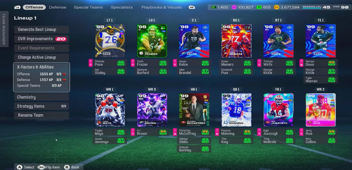 LordVaak0's tweet photo. @ApdWilder My 60 Niners #FTTB forever.  Hard having these all team chem players but it is what it is! #MaddenUltimateTeam 
#MUTSeason #MUTPacks #LTDpull #UltimateLegend https://t.co/0ESZ2ciyJs